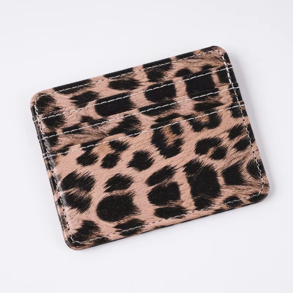 Classics PU Leather Leopard Pr - огляд і ціна Slim Card Slot Case