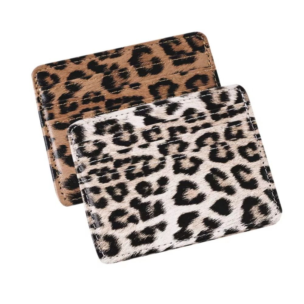 Classics PU Leather Leopard Pr - огляд і ціна Slim Card Slot Case