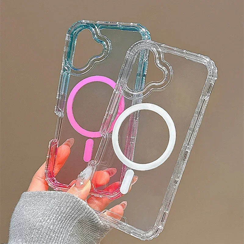 Hottest 3IN1 Gradient Clear fo - огляд і ціна Gradient Color Case