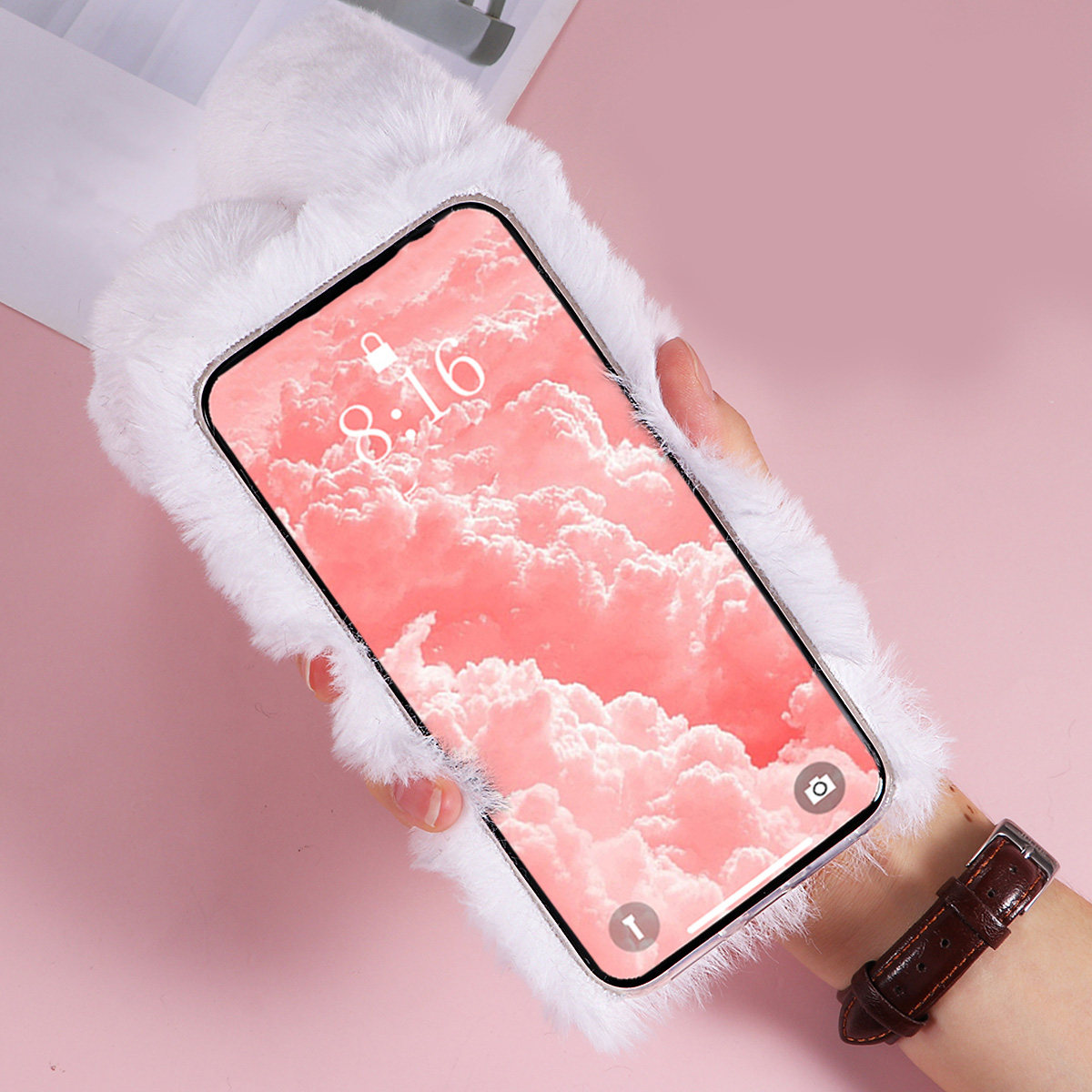 White 6.1 Inch Adorable Rabbit - огляд і ціна Phone Cases Designer