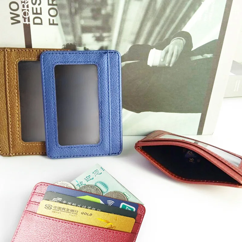 New Thin PU Leather Mini Walle - огляд і ціна Slim Card Slot Case