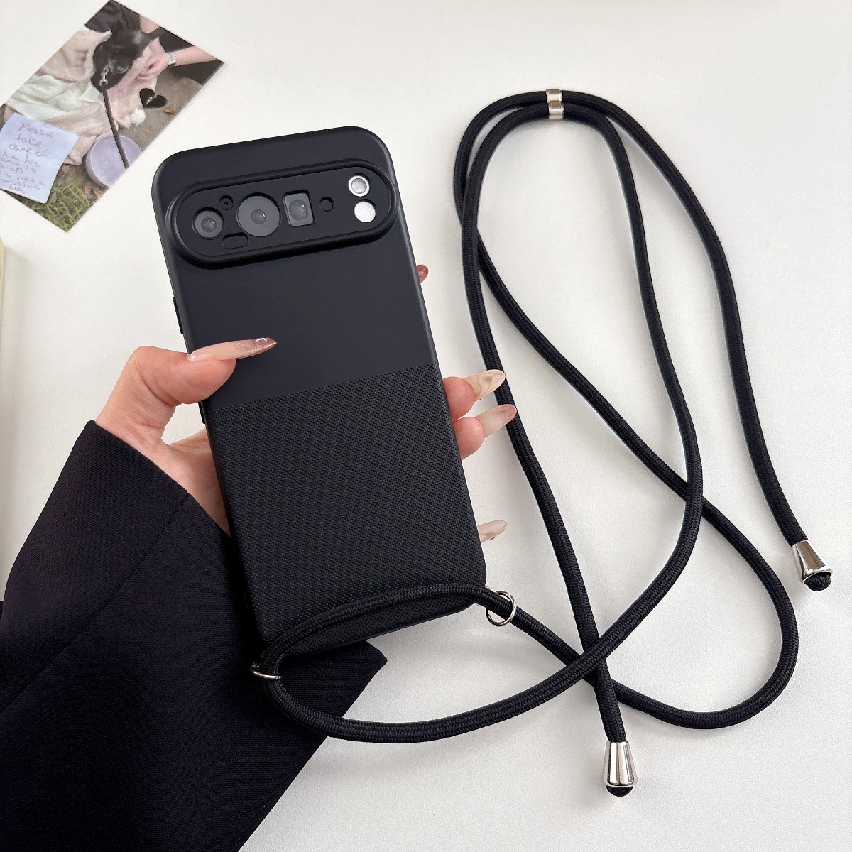 Crossbody Lanyard Strap Matte  - огляд і ціна Phone Cases With Loop