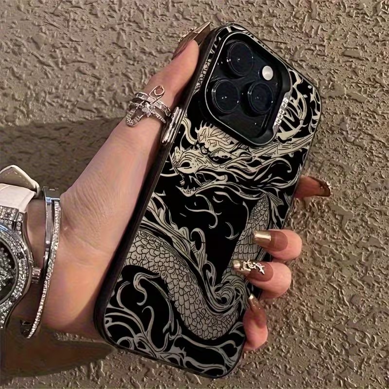 Dragon Totem Pattern Phone Cas - огляд і ціна Gradient Color Case