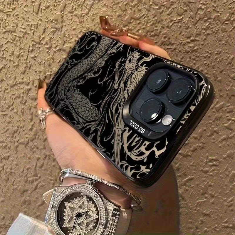 Dragon Totem Pattern Phone Cas - огляд і ціна Gradient Color Case