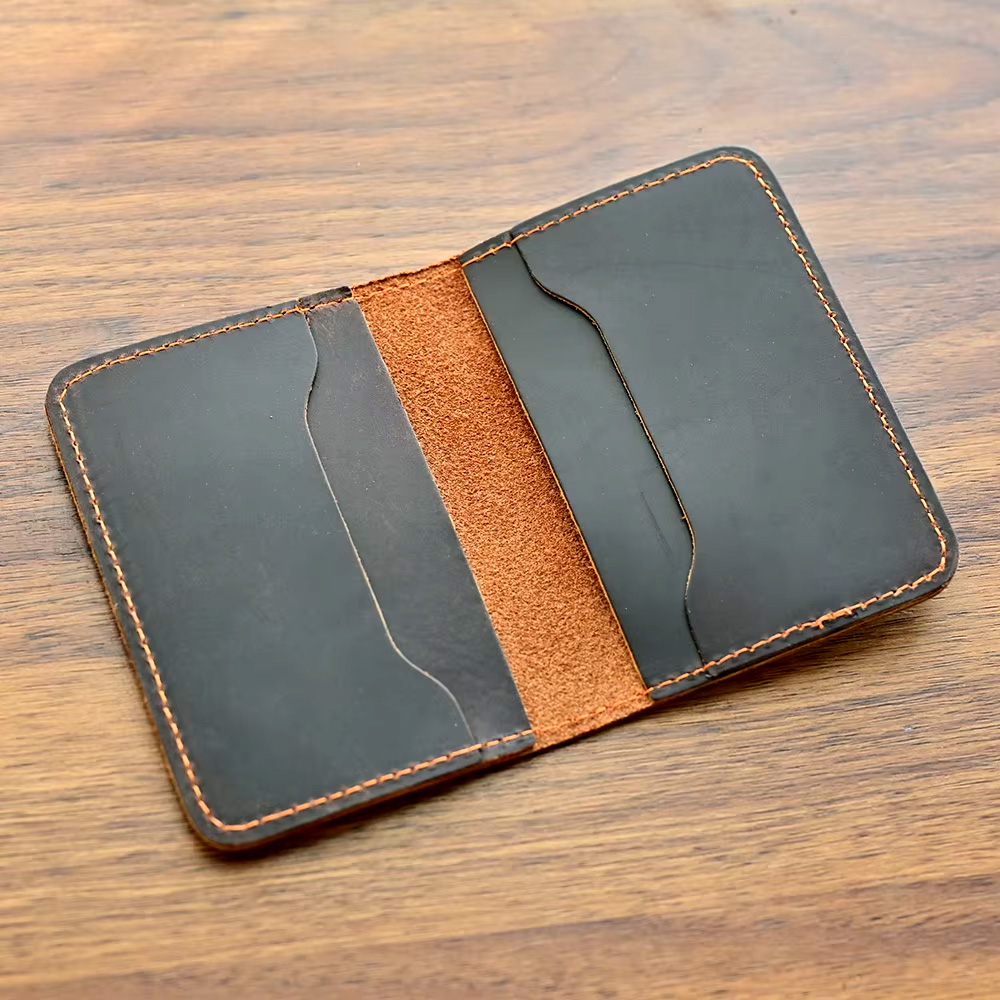 100% Genuine Leather Slim Cred - огляд і ціна Slim Card Slot Case
