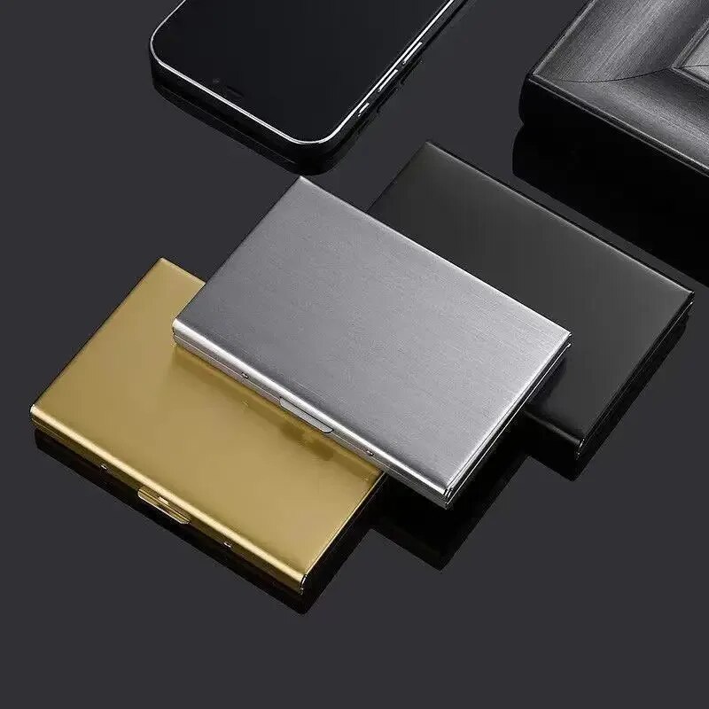 10 Slots Stainless Credit Card - огляд і ціна Slim Card Slot Case