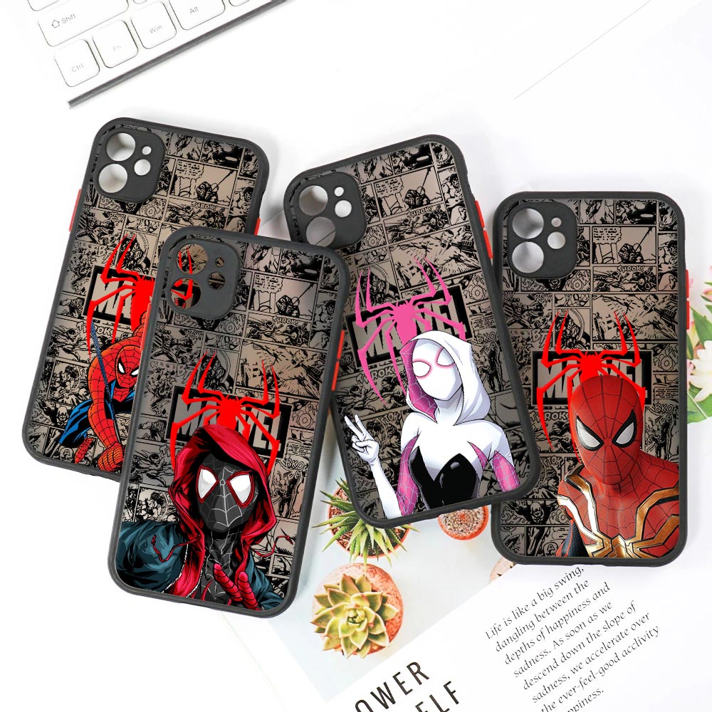 Spiderman Miles Morales Gwen M - огляд і ціна Phone Cases Rugged