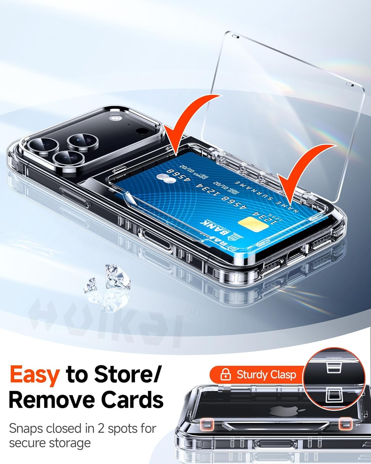 Case For iPhone 17 Pro Max 17e - огляд і ціна Slim Card Slot Case