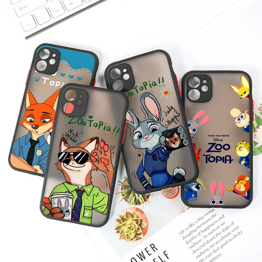 Disney Nick Judy Matte Translu - огляд і ціна Phone Cases Rugged