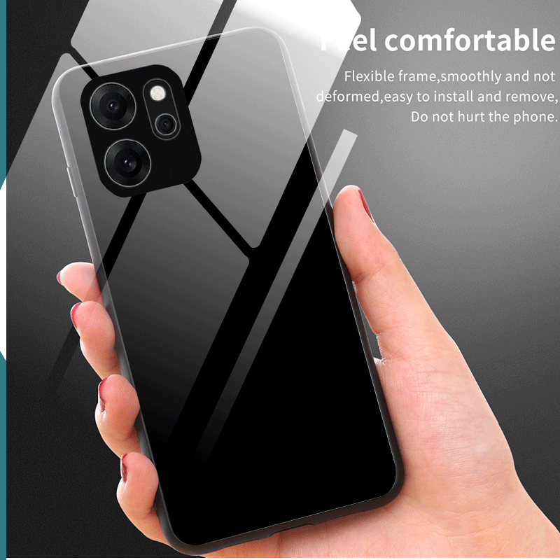 Hard Tempered Glass Case For R - огляд і ціна Gradient Color Case