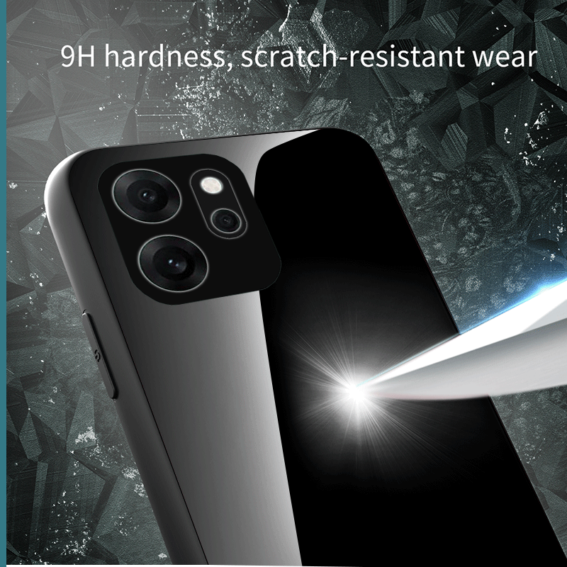Hard Tempered Glass Case For R - огляд і ціна Gradient Color Case